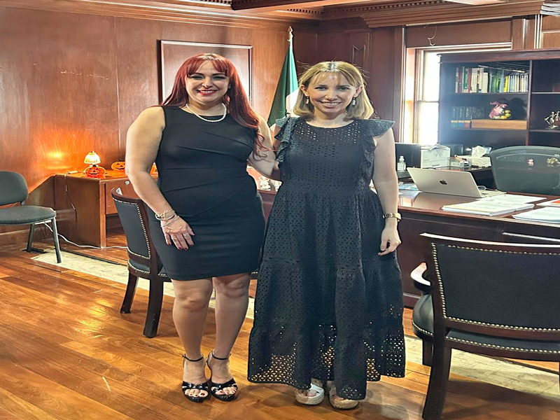 Se reúnen magistradas presidentas de los Tribunales Administrativos de Michoacán y Nuevo León